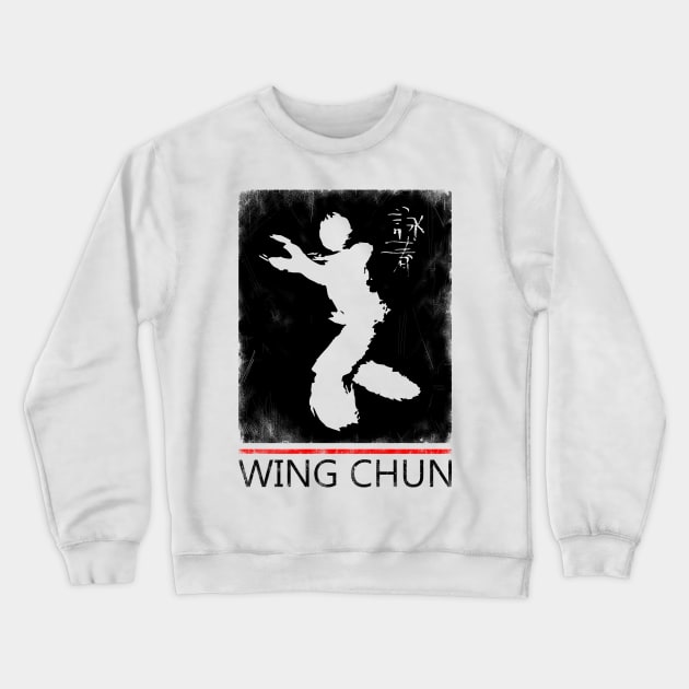 Wing Chun Crewneck Sweatshirt by Nikokosmos